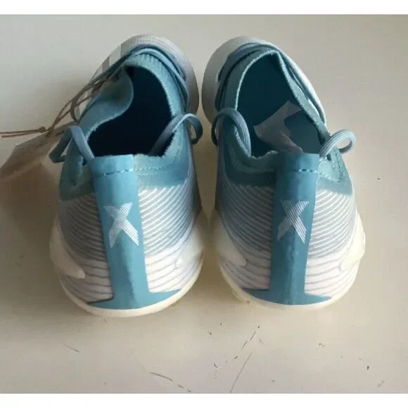 adidas gazelle silver green womens adidas X Speedportal.3 Parley TF Artificial Turf Soccer Shoe  White/Grey/Blue